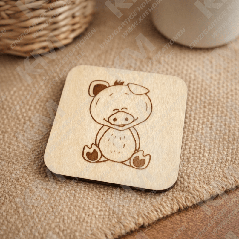 Memo‑Match Holz‑Gedächtnisspiel – Klassisches Memory mit Box, perfekt für Kinder & Familie