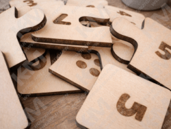 Montessori Zahlenpuzzle aus Holz – Lernspielzeug 1-10 für Kinder, Zahlenerkennen & Feinmotorik