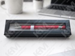Personalisierter Gummierter Stylus Kugelschreiber mit Gravur