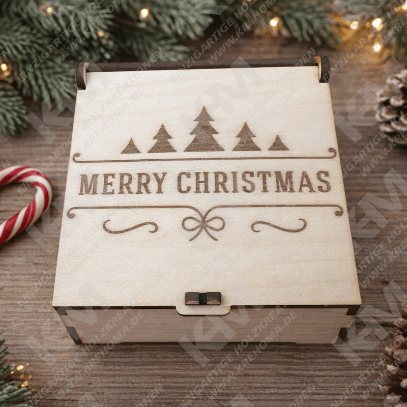 Christbaumschmuck aus Sperrholz – Holz‑Anhänger für Weihnachtsbaum & Deko