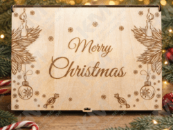 Christbaumschmuck aus Sperrholz – Holz‑Anhänger für Weihnachtsbaum & Deko